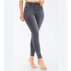 Judy Blue Wallflower Skinny Fit High Rise Black Jeans Size 16W JB88287